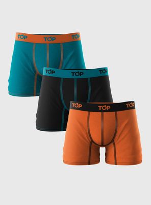 Bóxer de Microfibra Pack 3 Piezas