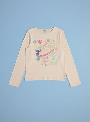 Polera Estampado Stitch Colores