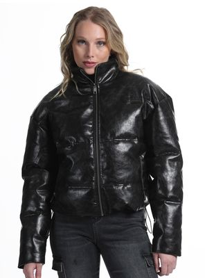 Parka Quilt Desgastado