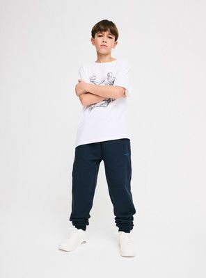 Pantalón de Buzo Básico Fleece Niño