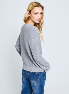 Imagen 2 del producto Sweater Trenzas Cuello Redondo