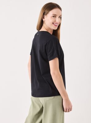 Imagen 2 del producto Polera Básica Estampado de Algodón