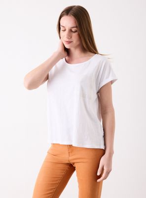 Imagen 1 del producto Polera Bolsillo Plateado