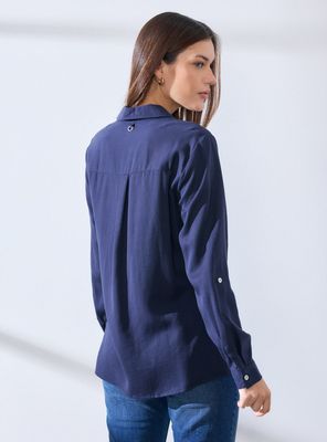 Imagen 2 del producto Blusa de Lyocell Color