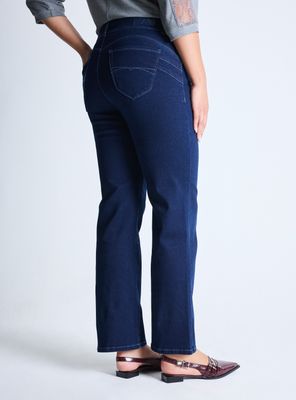 Imagen 2 del producto Jeans Bootcut Doble Botón Bolsillo Parche Curvy