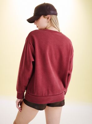 Imagen 2 del producto Polerón Estampado con Aplicaciones Metálicas