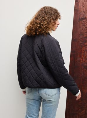 Imagen 2 del producto Parka Acolchada Cuello Contraste