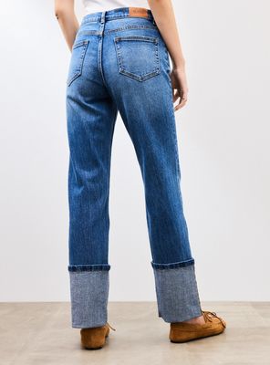 Imagen 2 del producto Jeans Straight Roll Up