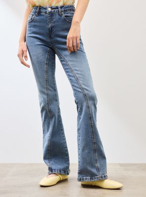 Jeans Flare Look Vintage