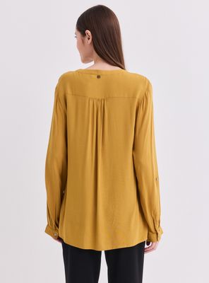 Imagen 2 del producto Blusa Clásica con Manga Roll Up