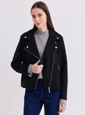 Chaqueta Motoquera Suede