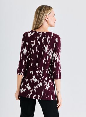 Imagen 2 del producto Polera Larga Estampada Tye