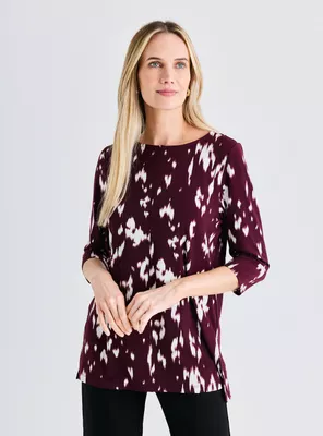 Polera Larga Estampada Tye