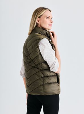 Imagen 2 del producto Parka sin Mangas Cordón Cuello con Piedras Decorativas