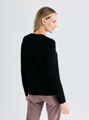 Imagen 2 del producto Chaleco con Bolsillos y Detalle Crochet en Puños Basta