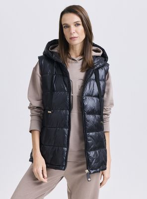 Parka Acolchada con Capucha