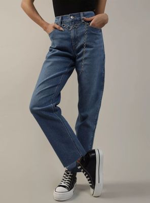 Jeans AE Straight con Bolsillos