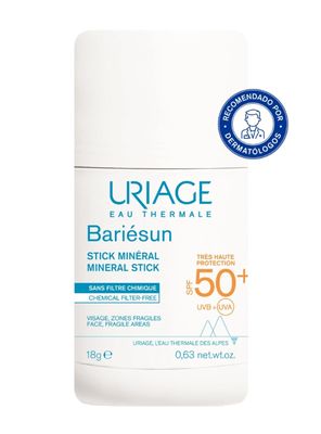 Protector Solar Stick Mineral SPF50+Bariésun 18g Uriage