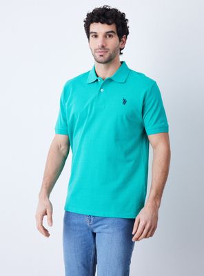 Polera Piqué Logo Pequeño