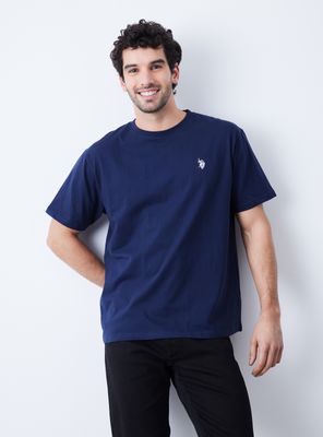 Polera Jersey Manga Corta Logo