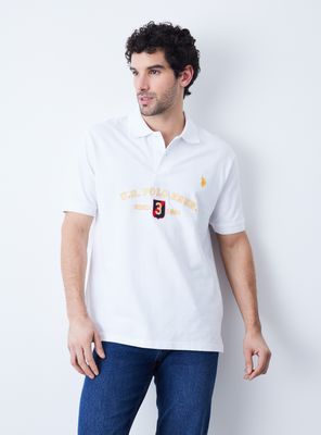 Polera Piqué Parche Frontal