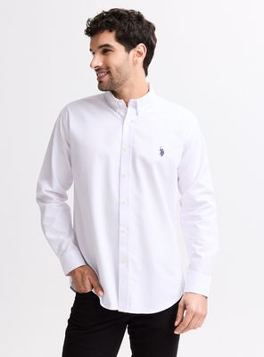 Camisa Manga Larga Estilo Oxford