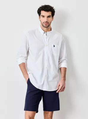 Camisa Manga Corta Slub Look