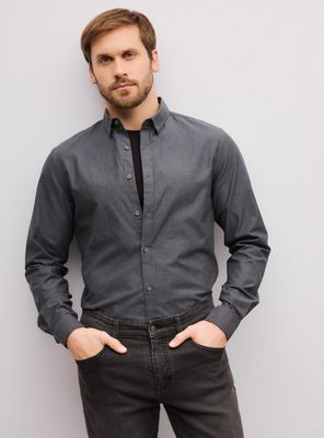 Camisa Manga Larga Oxford Lisa