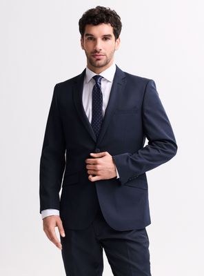 Traje Recto Navy Slim Fit