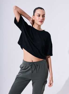 Polera Burn Out Transparencia