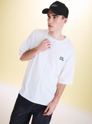 Polera con Estampado Espalda