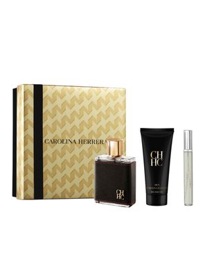 Set Perfume CH Men EDT Hombre 100 ml + Balsamo After Shave 100 ml Carolina Herrera
