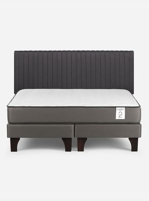 Imagen 2 del producto Cama Europea New Style 2 Plus King Respaldo Lucio