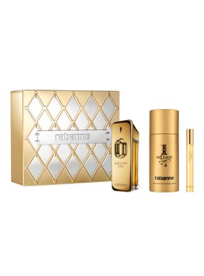 Imagen 2 del producto Set Perfume Million Gold Intense EDP Hombre 100 ml + Desodorante 150 ml + EDP 10 ml Rabanne