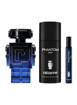 Set Perfume Phantom Intense EDP Hombre 100 ml + Desodorante 150 ml + EDP 10 ml Rabanne
