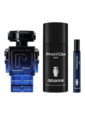 Imagen 2 del producto Set Perfume Phantom Intense EDP Hombre 100 ml + Desodorante 150 ml + EDP 10 ml Rabanne