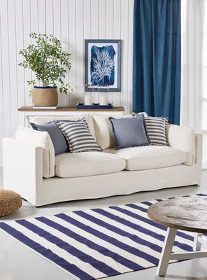 Sofá 3 Cuerpos Rayas Saint Martin