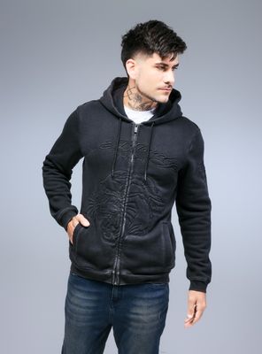 Imagen 1 del producto Polerón Ed Hardy con Capucha Bordado con Relleno