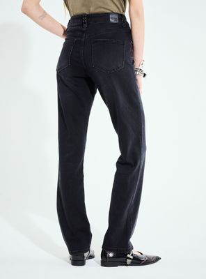 Imagen 2 del producto Jeans Slim Fit Tiro Medio con Detalle de Tachas