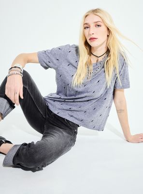 Imagen 1 del producto Polera Melange Manga Corta