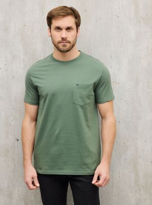 Polera Básica Cuello Redondo Algodon