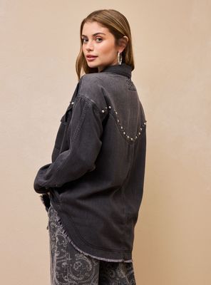 Imagen 2 del producto Blusa con Aplicación de Tachas