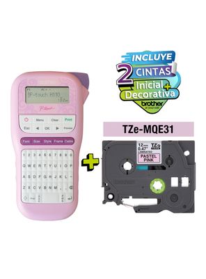 Rotulador Electrónico + Cinta Rosada Extra PTH110PK más