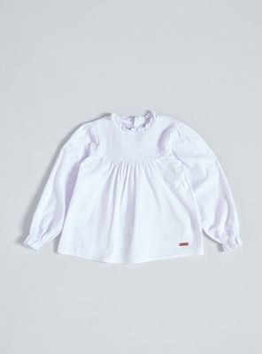 Blusa con Aplicación Panal Niña