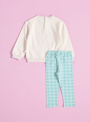 Imagen 2 del producto Conjunto Polerón y Calza Rostro Minnie