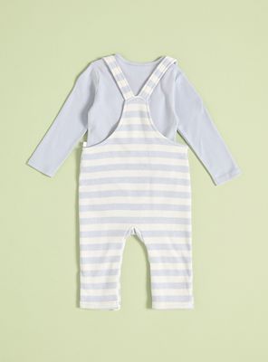 Imagen 2 del producto Conjunto Jardinera Rayas y Body Pluto