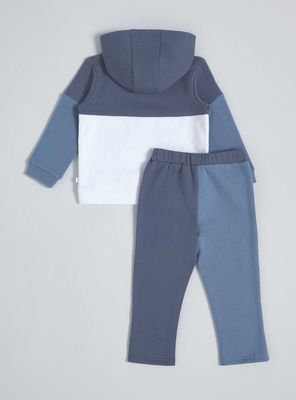 Imagen 2 del producto Conjunto Polerón Block Color con Capucha y Cierre Mickey