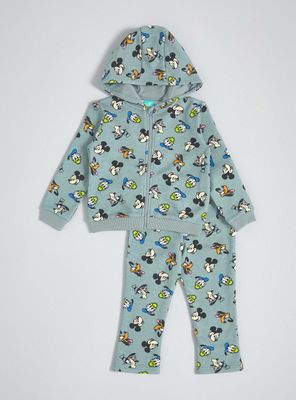 Conjunto Estampado Mickey Polerón con Cierre y Buzo