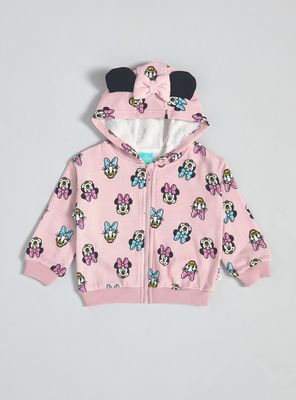 Polerón Estampado con Moño de Minnie