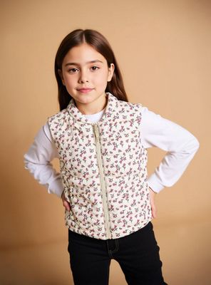 Imagen 1 del producto Parka Sin Mangas Estampada